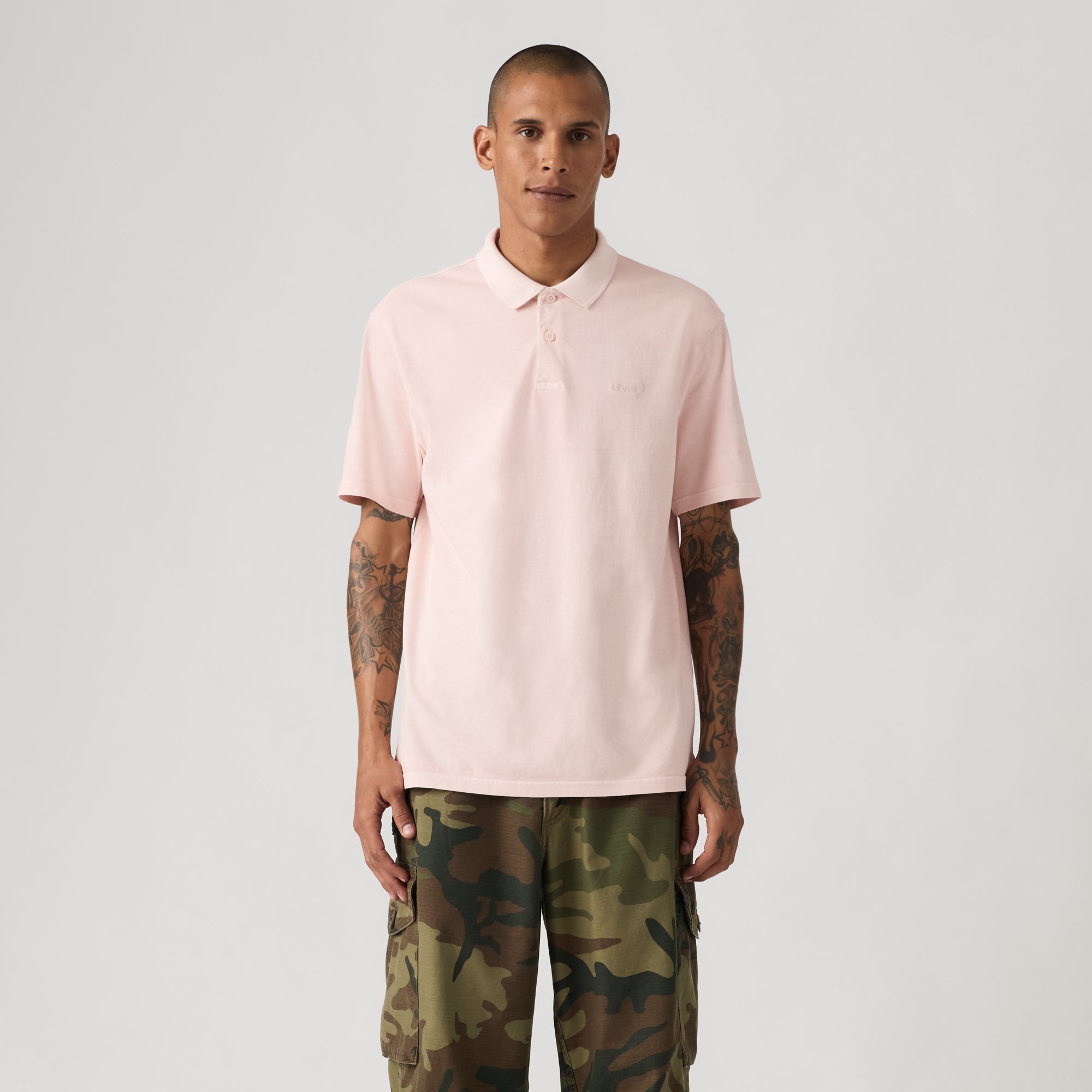 LEVI'S® MEN'S AUTHENTIC POLO - PINK