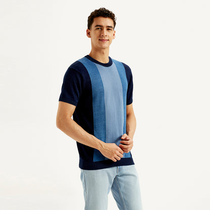 LEVI’S® MEN'S SOLID SLIM FIT T-SHIRT - BLUE