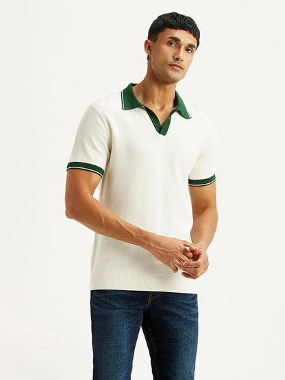 LEVI'S® MEN'S  POLO T-SHIRT - WHITE