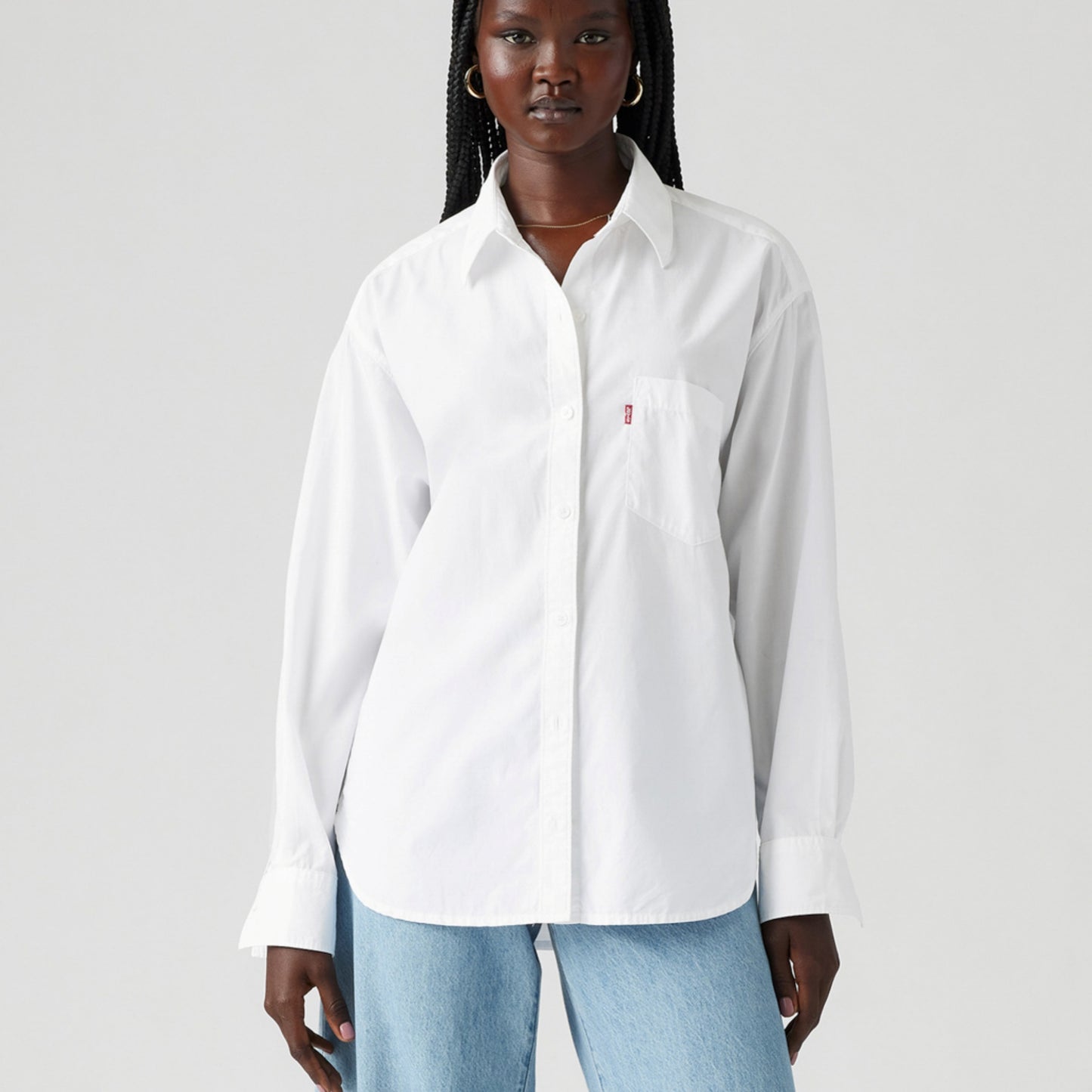 LEVI'S® WOMEN'S HARLIE BOYFRIEND SHIRT - NEUTRAL