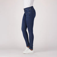 LEVI'S® WOMEN'S CURVY SUPER SKINNY  - DARK INDIGO - WORN IN