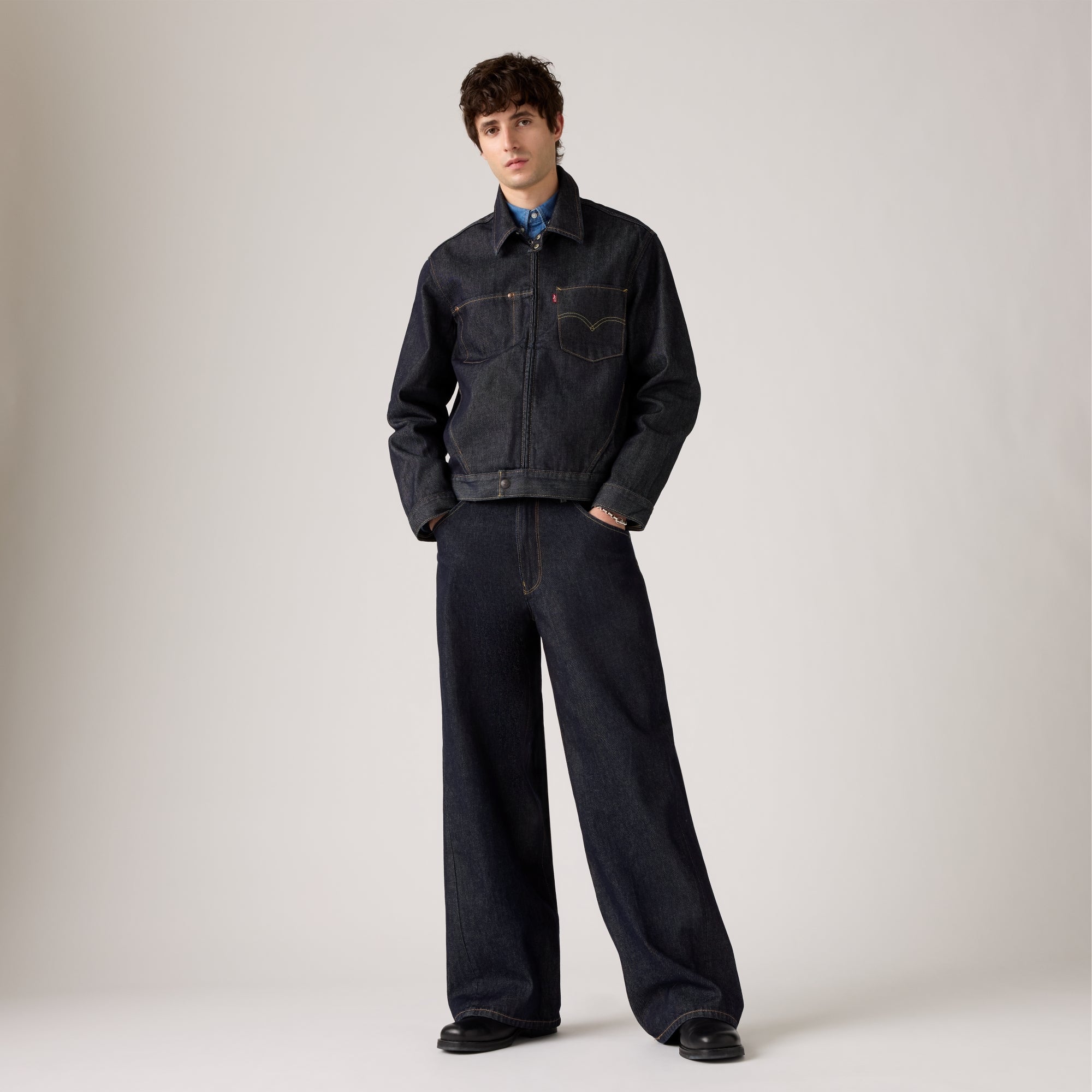 LEVI'S® MEN'S TWISTED BAGGY - DARK INDIGO - FLAT FINISH
