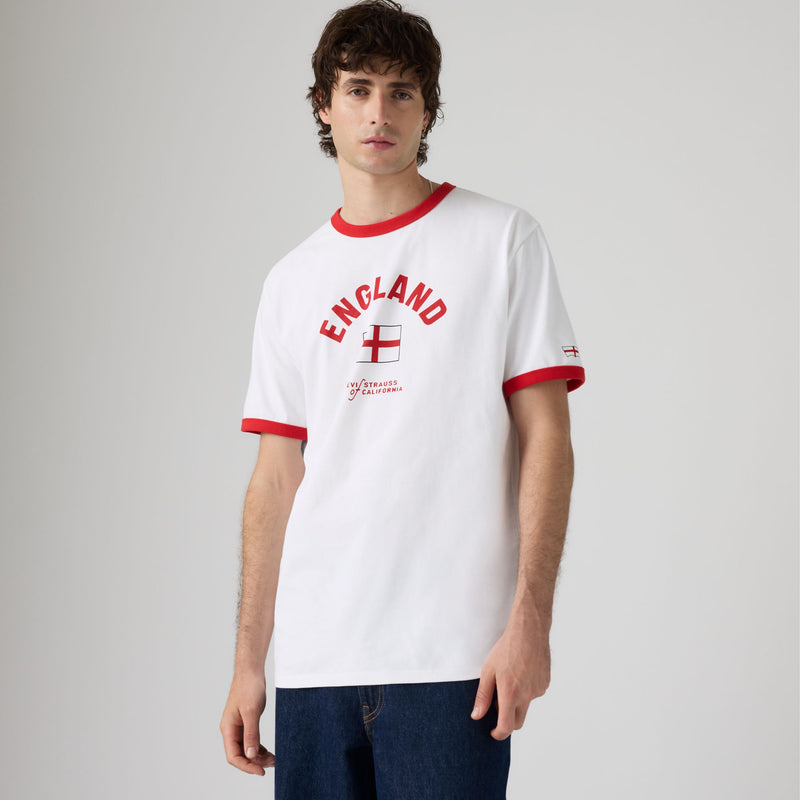 LEVI'S® ENGLAND MEN'S RINGER TEE - MULTI COLOUR