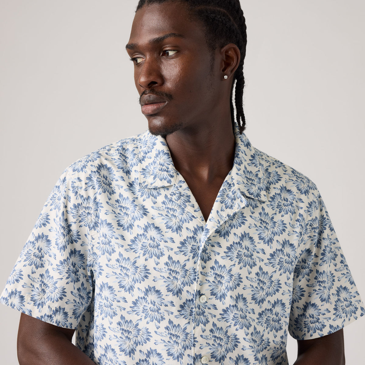 LEVI'S® MEN'S SUNSET CAMP STANDARD FIT SHIRT - MULTI-COLOR