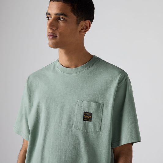 LEVI'S® MEN'S SHORT-SLEEVE WORKWEAR POCKET T-SHIRT - GREEN