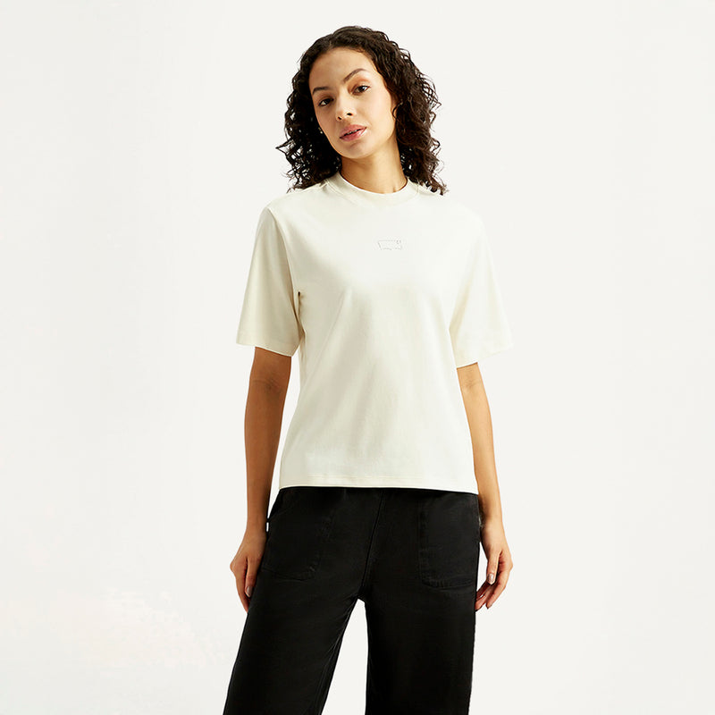Levi's® Womens Solid Crew Neck T-shirt