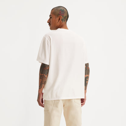 LEVI'S® MEN'S SHORT-SLEEVE FOUR-BUTTON HENLEY - NEUTRAL