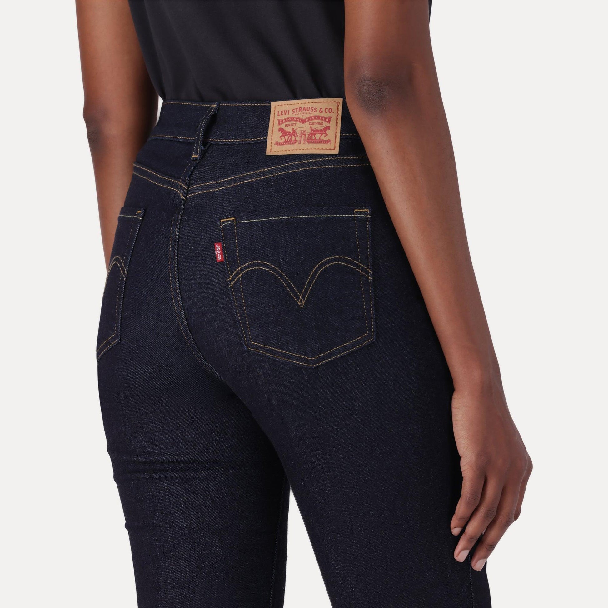 720 HIGH-RISE SUPER SKINNY JEANS - DARK INDIGO - FLAT FINISH