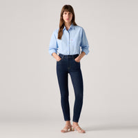 LEVI’S® WOMEN'S 721 HIGH-RISE SKINNY JEANS - DARK INDIGO - FLAT FINISH