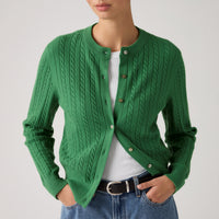 LEVI'S® WOMEN'S SUPERSOFT CREWNECK CARDIGAN - MULTI COLOUR