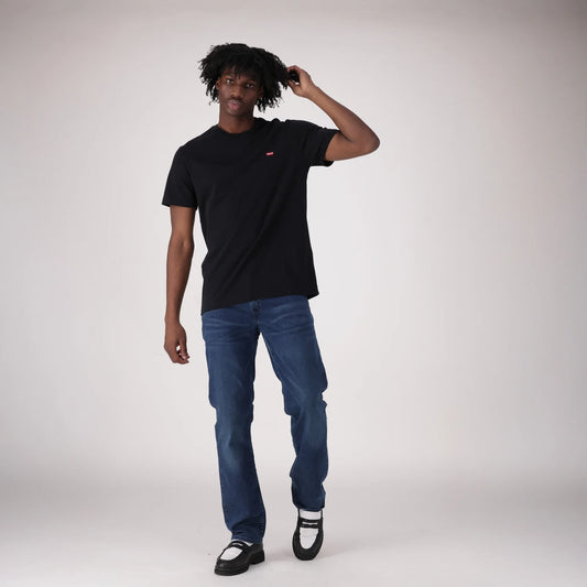 LEVI'S® MEN'S HOUSEMARK POLO SHIRT - BLACK