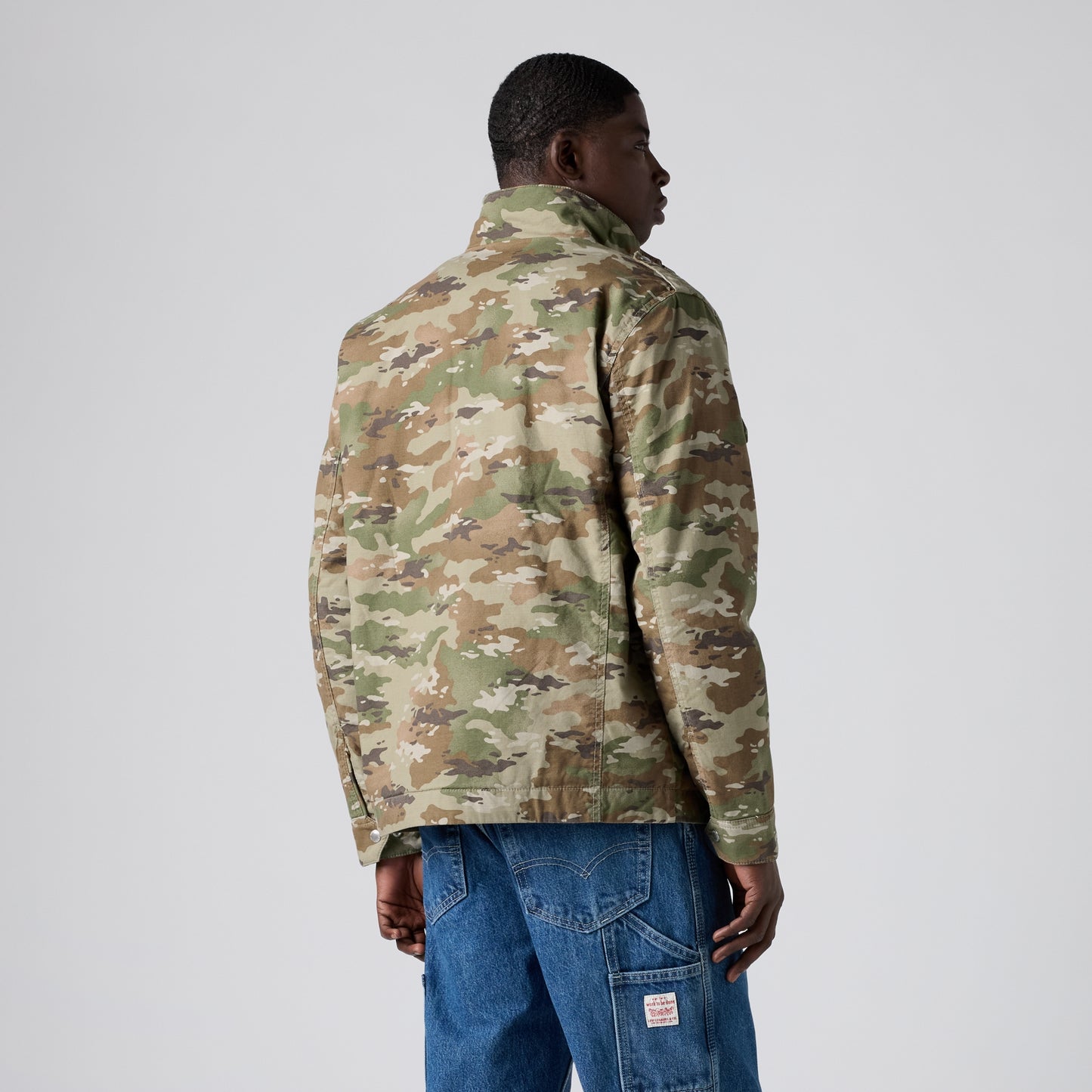 LEVI'S® MEN'S MENLO MILITARY JACKET - GREEN