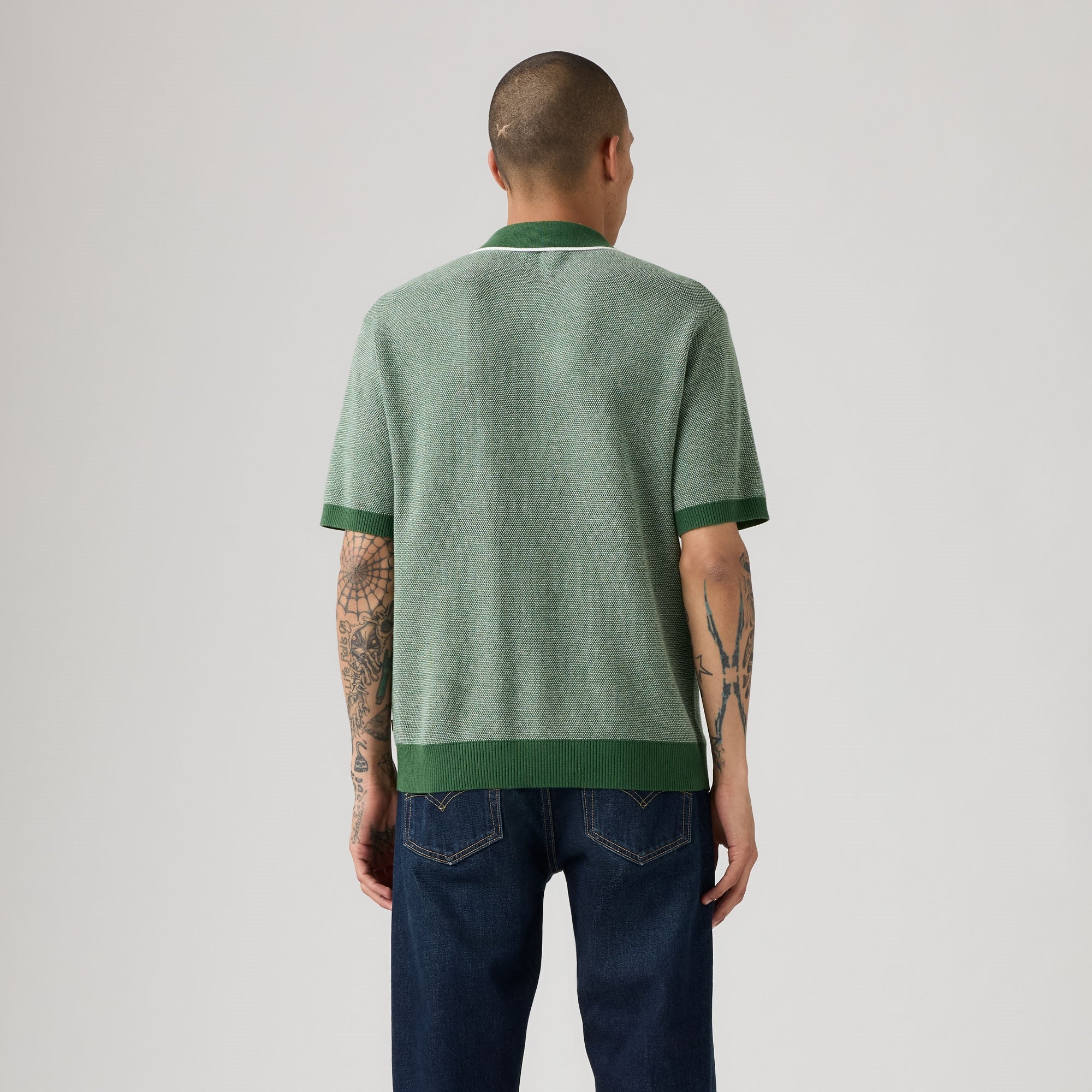 LEVI'S® MEN'S SKIPPER KNIT POLO - MULTI COLOUR