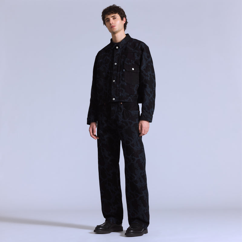 LEVI'S® BLUE TAB™ MEN'S MARKER LOOSE JEANS - MED INDIGO - WORN IN