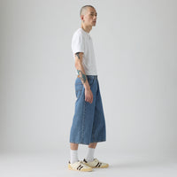 LEVI'S® MEN'S TWISTED BAGGY CAPRIS - MED INDIGO - FLAT FINISH