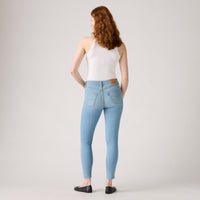 LEVI’S® WOMEN'S 721 HIGH-RISE SKINNY JEANS - MED INDIGO - WORN IN