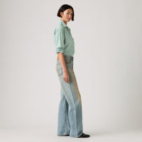 LEVI'S® WOMEN'S LOOSE BOOT JEANS - MED INDIGO - WORN IN