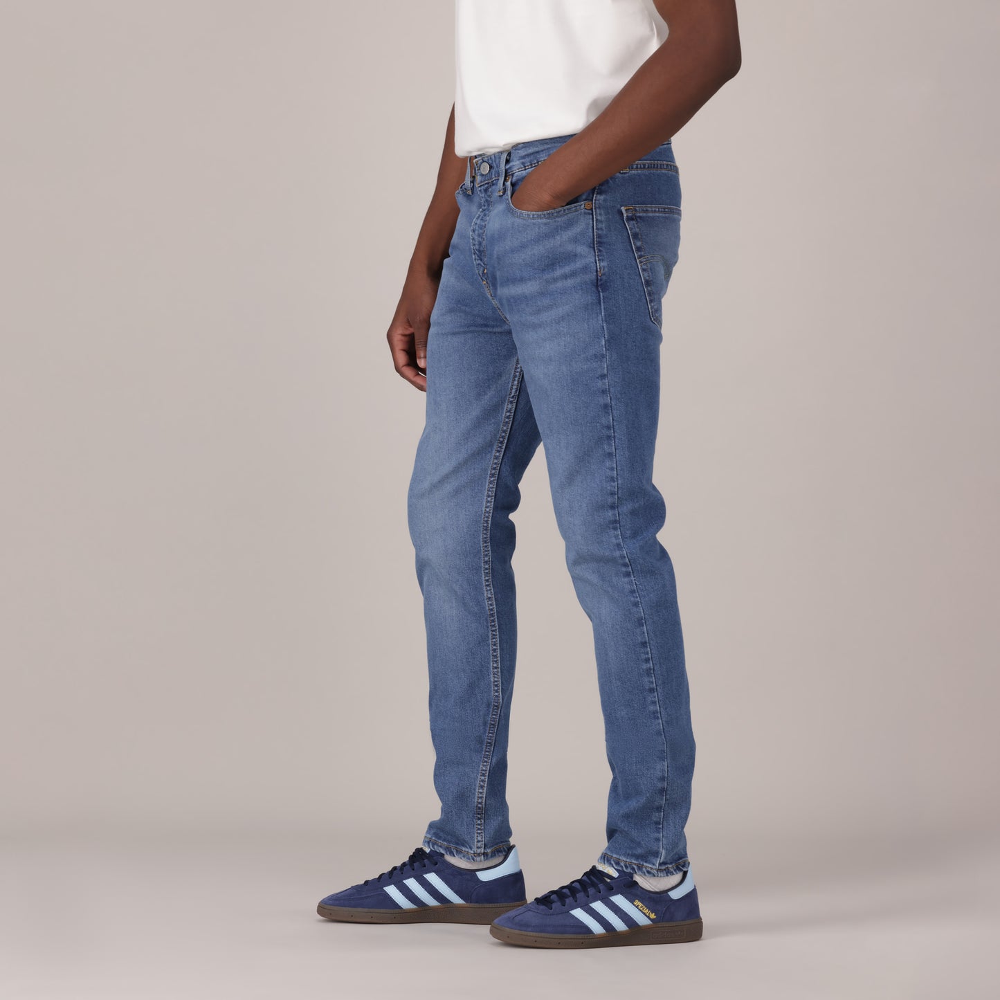 LEVI'S® MEN'S 510™ SKINNY JEANS - MED INDIGO - WORN IN
