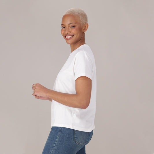 LEVI'S® WOMEN'S FAVORITE COTTON TEE - WHITE