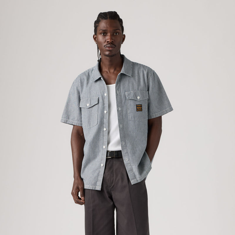 LEVI'S® MEN'S LONG-SLEEVE WORKER SHIRT - MULTI-COLOR