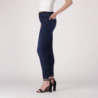 LEVI’S® WOMEN'S 721 HIGH-RISE SKINNY JEANS - DARK INDIGO WORN IN