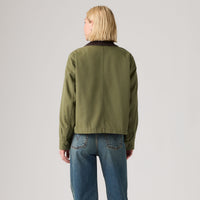 LEVI'S® WOMEN'S BREE CROPPED CHORE JACKET - MULTI-COLOR