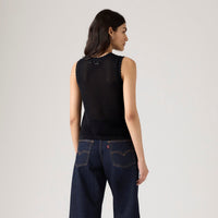 LEVI'S® WOMEN'S ADRIENNE CROCHET TANK - BLACK