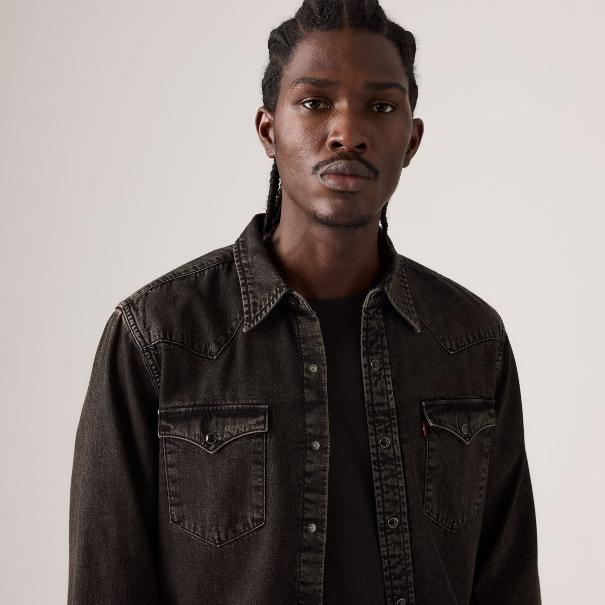 LEVI'S® MEN'S CLASSIC STANDARD FIT WESTERN SHIRT - MULTI-COLOR