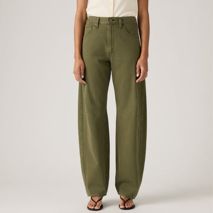 LEVI'S® WOMEN'S CINCH BARREL JEANS - GREEN