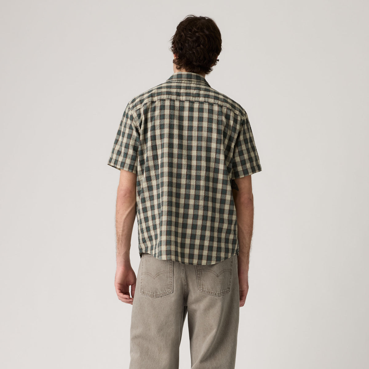 LEVI'S® MEN'S SHORT-SLEEVE AUTHENTIC BUTTON-DOWN SHIRT - MULTI-COLOR