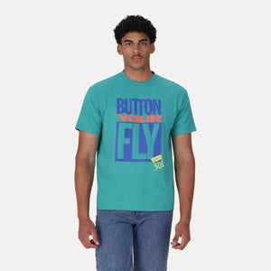 LEVI'S® MEN'S GRAPHIC VINTAGE FIT T-SHIRT - GREEN