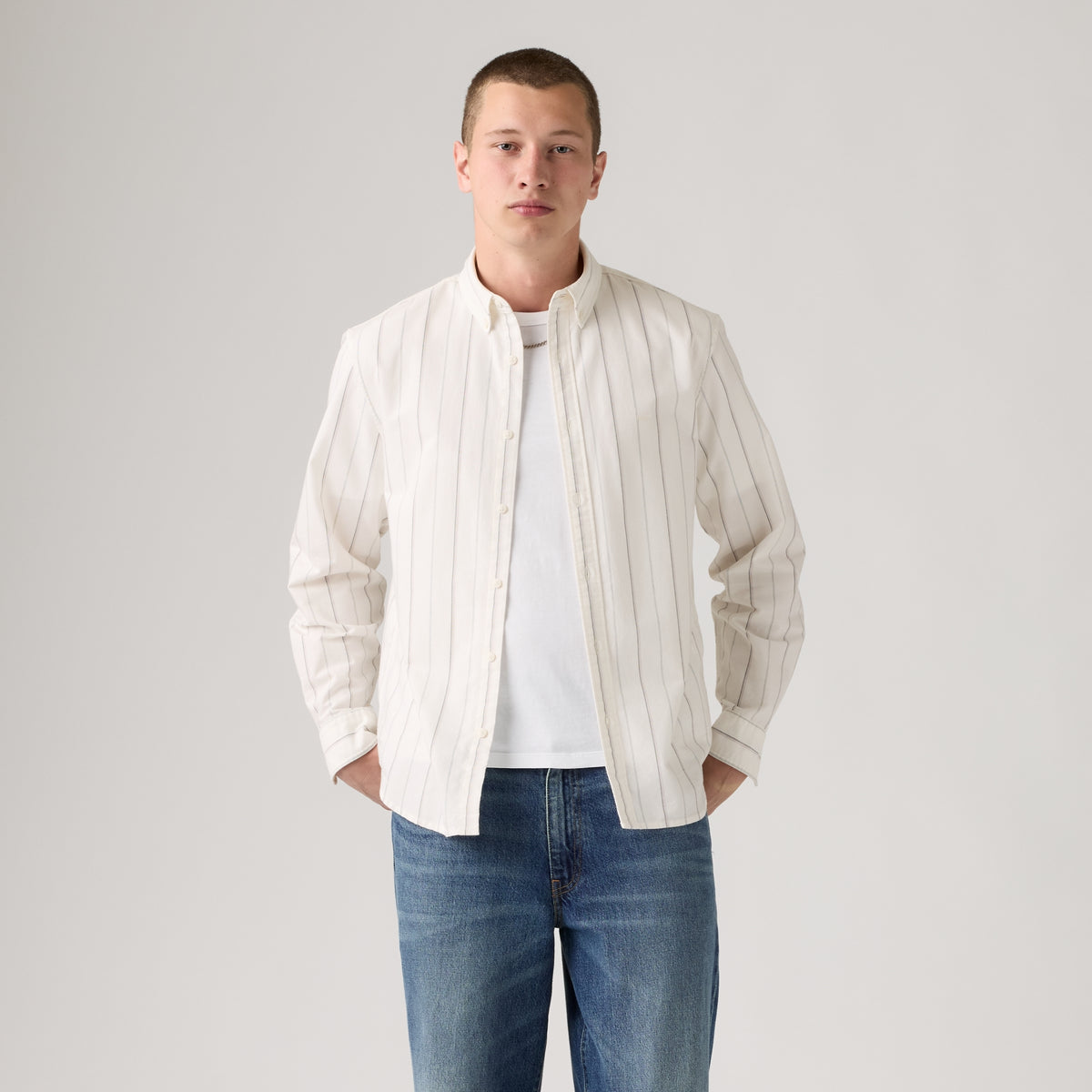 LEVI'S® MEN'S AUTHENTIC BUTTON-UP SHIRT - MULTI-COLOR