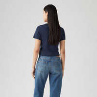 LEVI'S® WOMEN'S GRAPHIC ESSENTIAL SPORTY TEE - BLUE