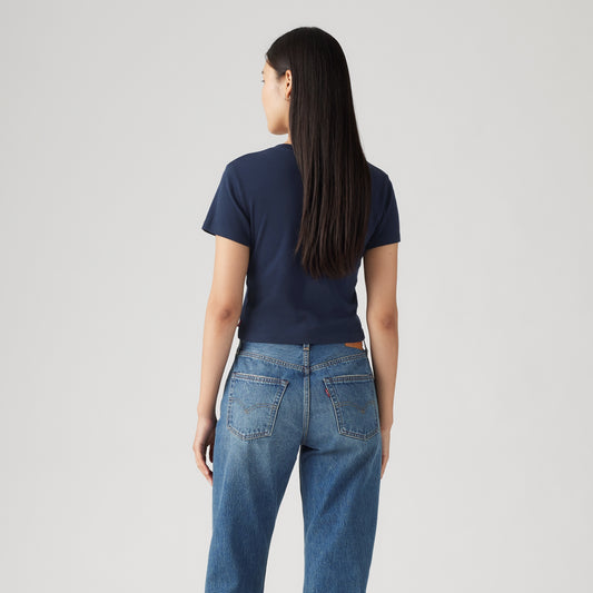 LEVI'S® WOMEN'S GRAPHIC ESSENTIAL SPORTY TEE - BLUE