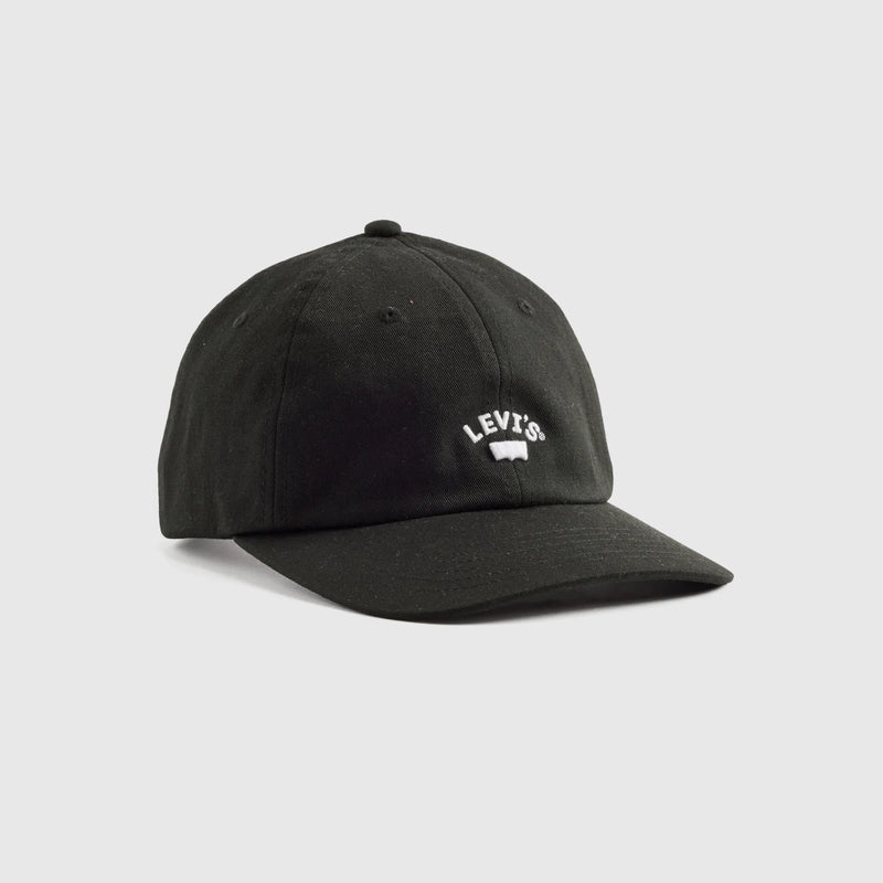 LEVI'S® WOMEN'S LAZY GIRL LOGO CAP - BLACK