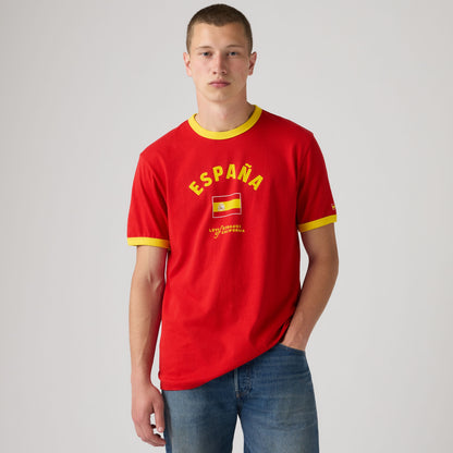 LEVI'S® SPAIN MEN'S RINGER TEE - MULTI COLOUR