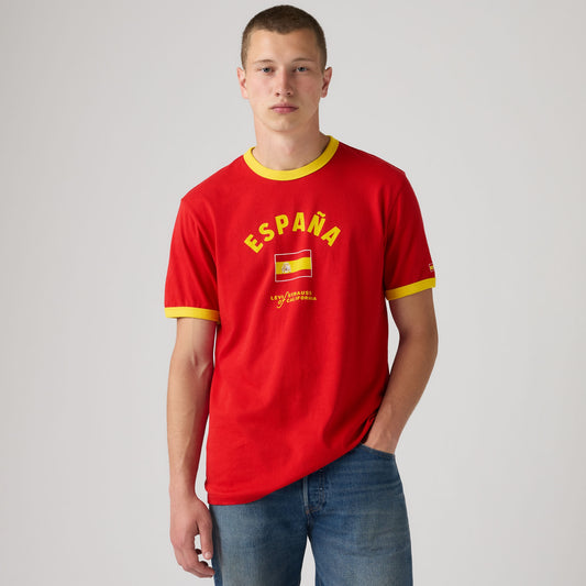 LEVI'S® SPAIN MEN'S RINGER TEE - MULTI COLOUR