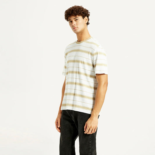 LEVI'S® MEN'S STRIPED CREW NECK T-SHIRT - MULTI COLOUR