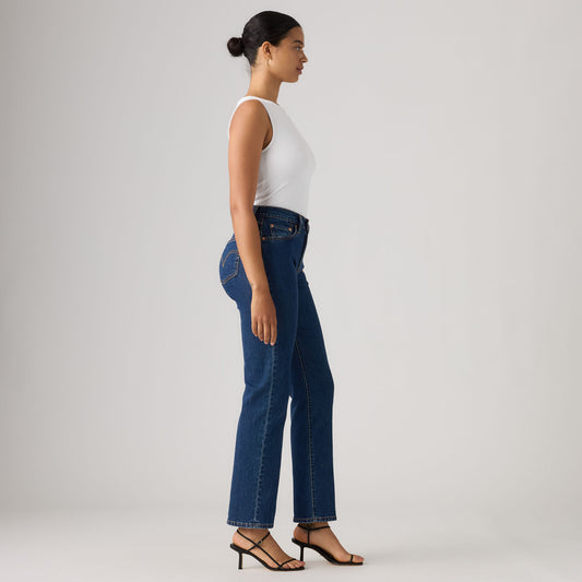 LEVI'S® WOMEN'S 501® CURVE JEANS - MED INDIGO - WORN IN