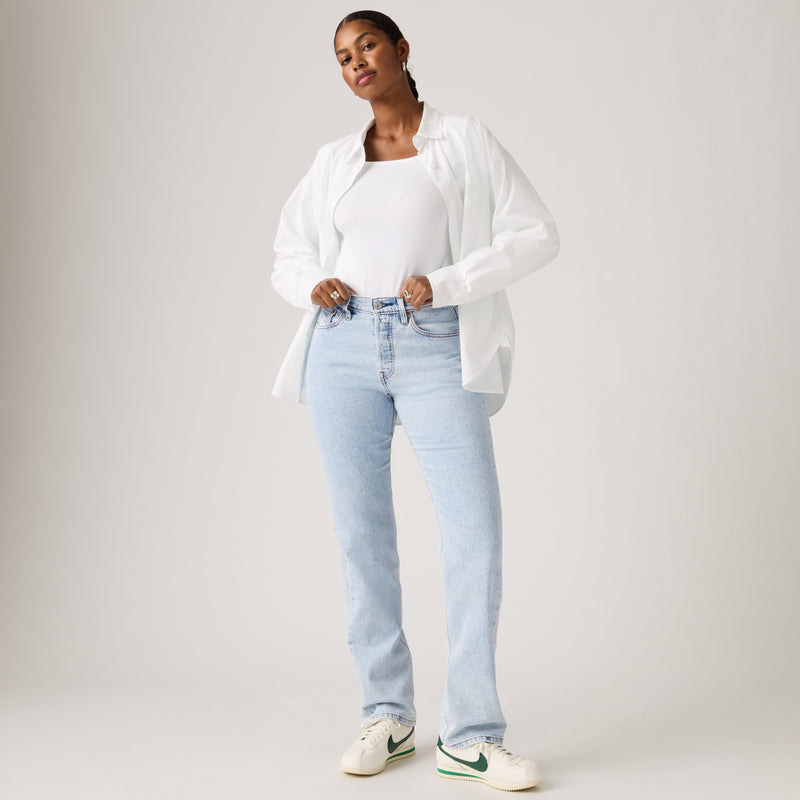 LEVI'S® WOMEN'S 501® CURVE JEANS - MED INDIGO - WORN IN