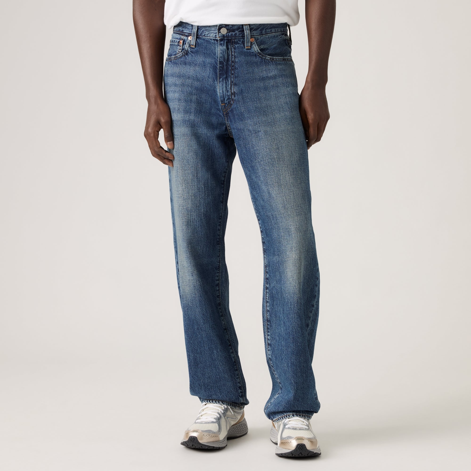 LEVI'S® MEN'S 502™ TAPER JEANS - DARK INDIGO WORN IN