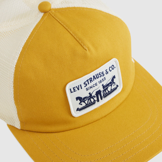 LEVI'S® MEN'S PRESIDIO TRUCKER CAP - YELLOW