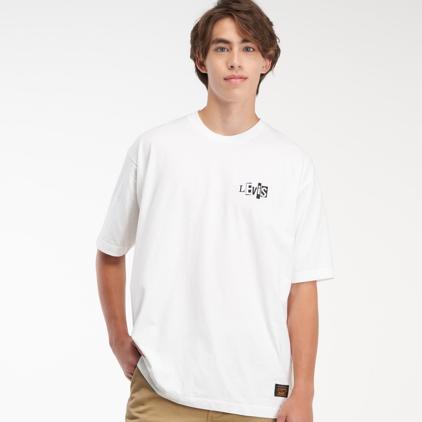 LEVI'S® SKATEBOARDING MEN'S GRAPHIC BOXY T-SHIRT - NEUTRAL