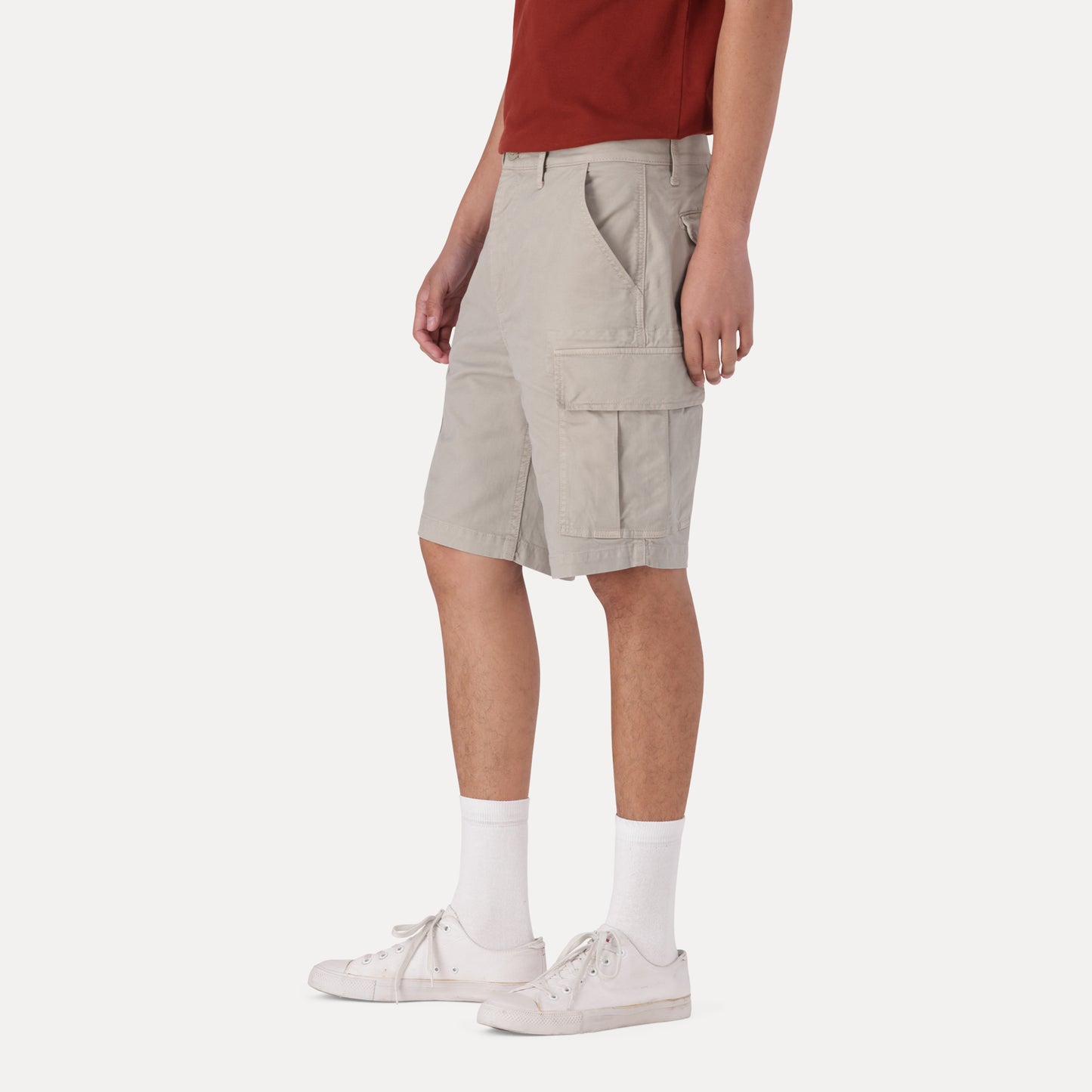 LEVI'S® MEN'S CARRIER CARGO SHORTS - GREY
