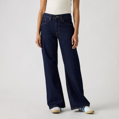 LEVI'S® WOMEN'S LOOSE BOOT JEANS - DARK INDIGO - FLAT FINISH
