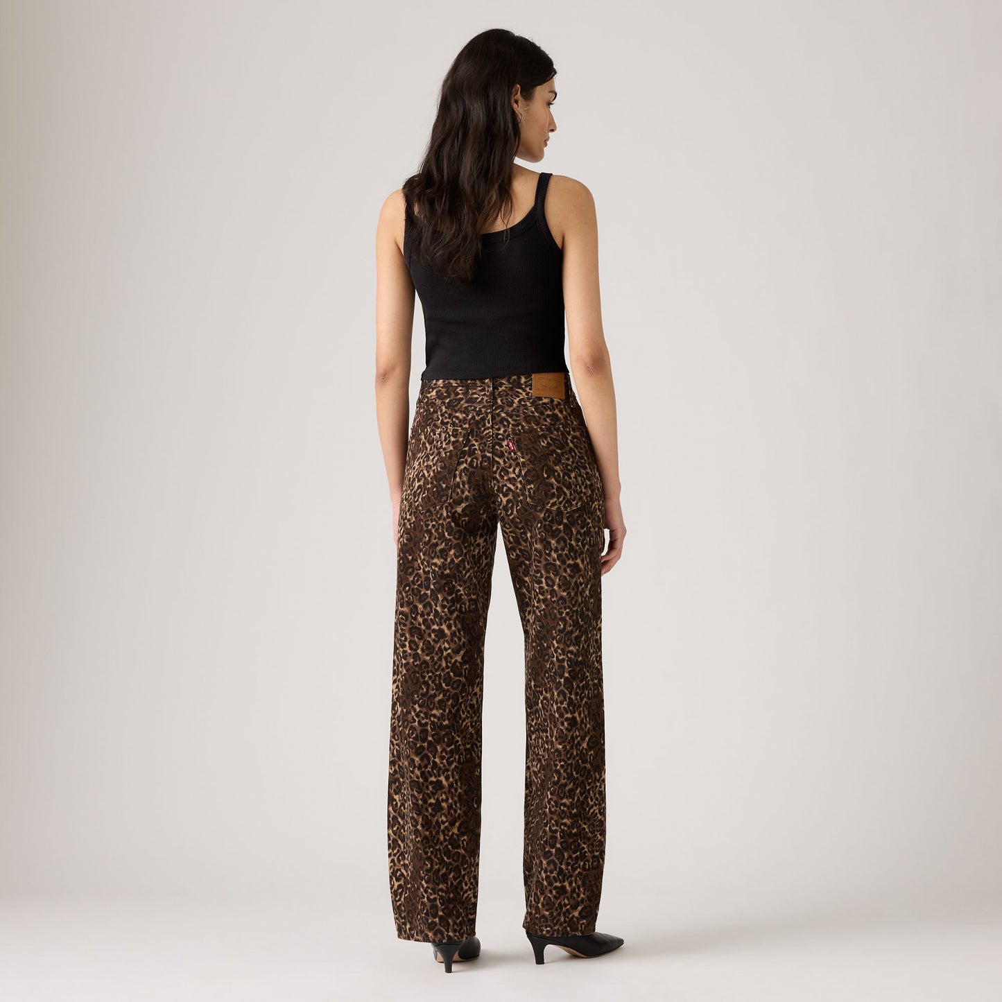 LEVI'S® WOMEN'S BAGGY DAD JEANS - MED INDIGO - WORN IN