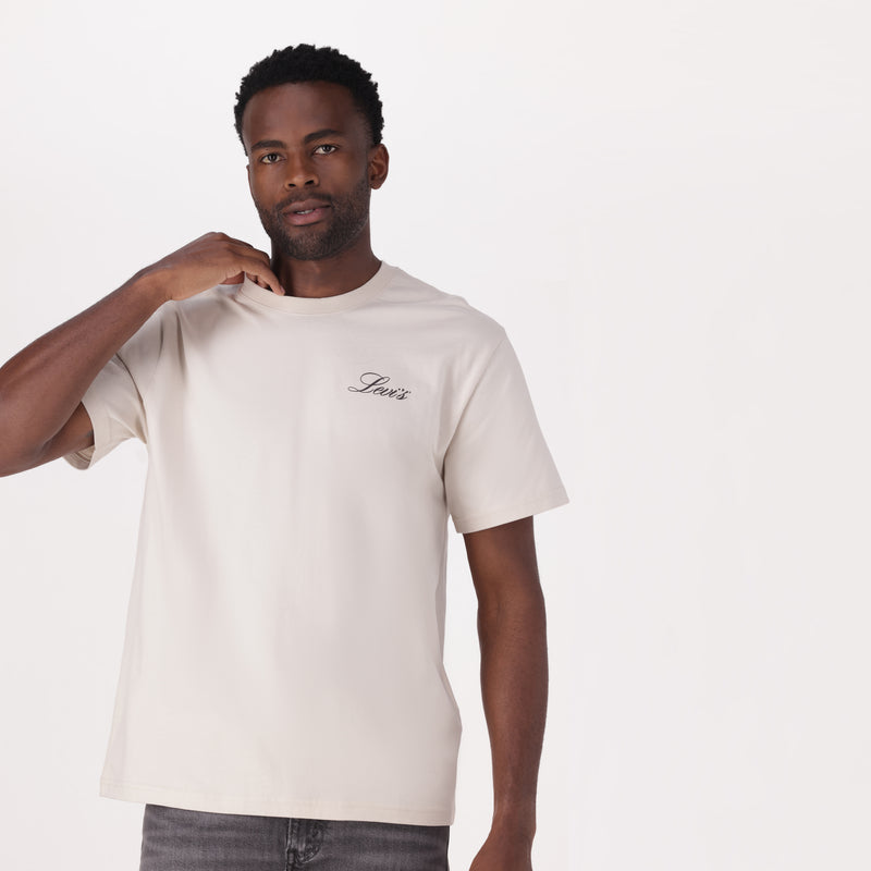 LEVI'S® MEN'S RELAXED FIT SHORT-SLEEVE GRAPHIC T-SHIRT - TAN