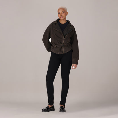 LEVI'S® WOMEN'S CURVY HIGH-RISE SUPER SKINNY  - BLACK