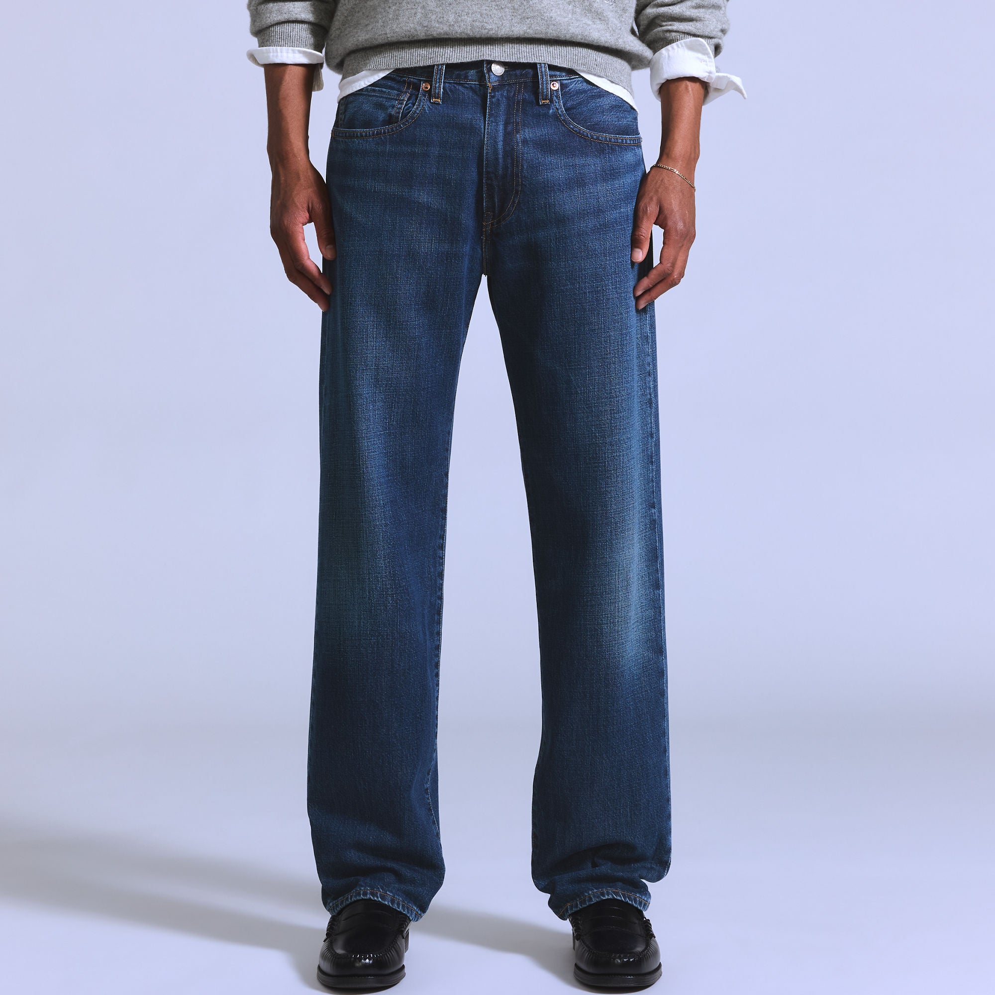 LEVI'S® BLUE TAB™ MEN'S ANCHOR RELAXED JEANS - BLUE