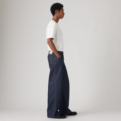 LEVI’S® X SACAI BELTED WIDE PANTS - RIGID BLUE